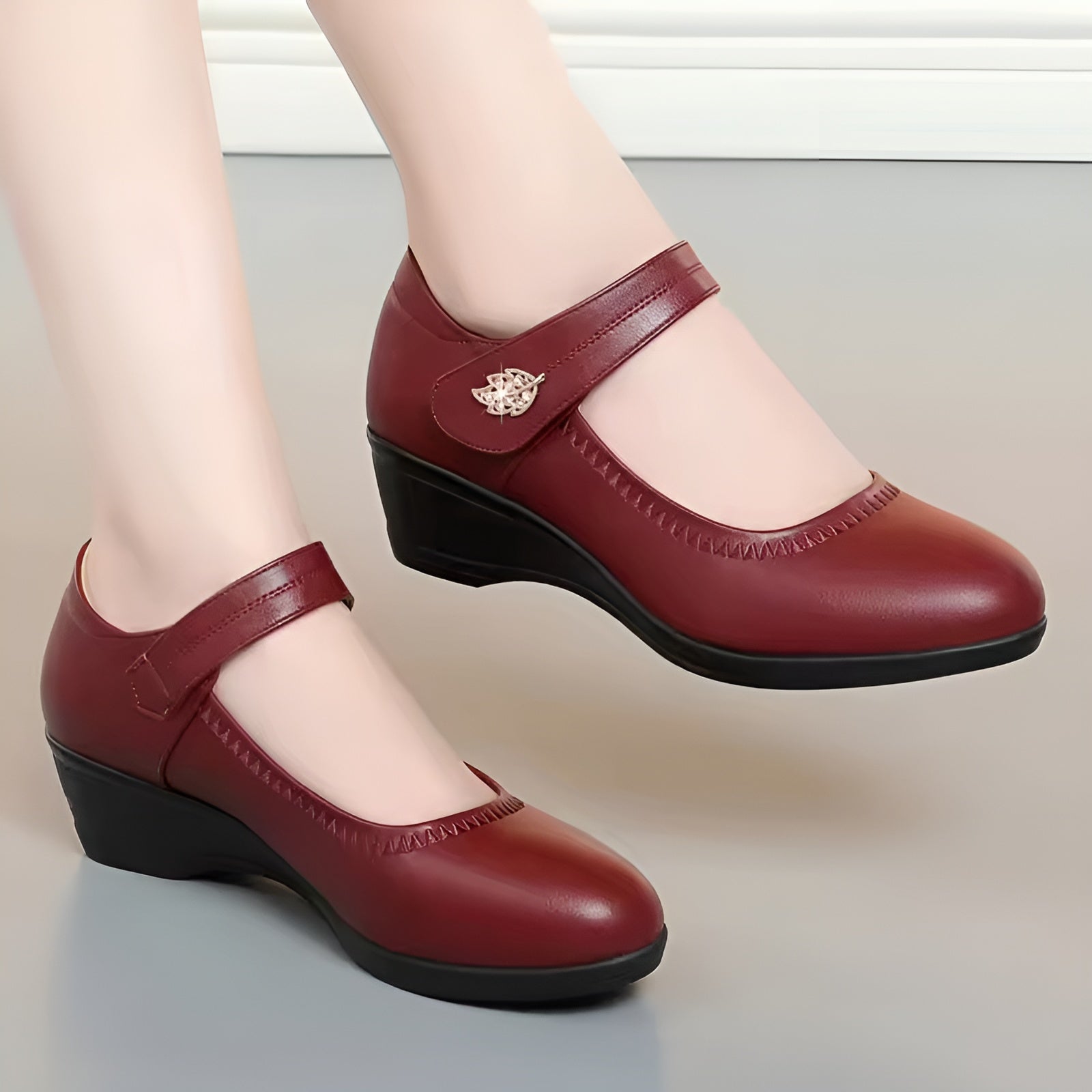 Élina-Rose™ | Soft Leather Shoe