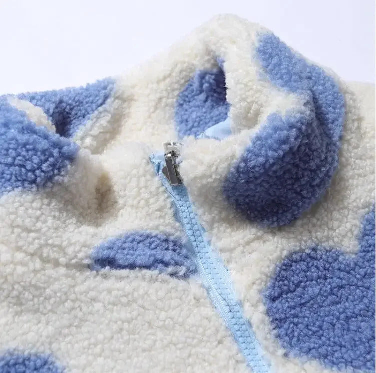 Dianne – Reversible Heart-Print Comfort Jacket