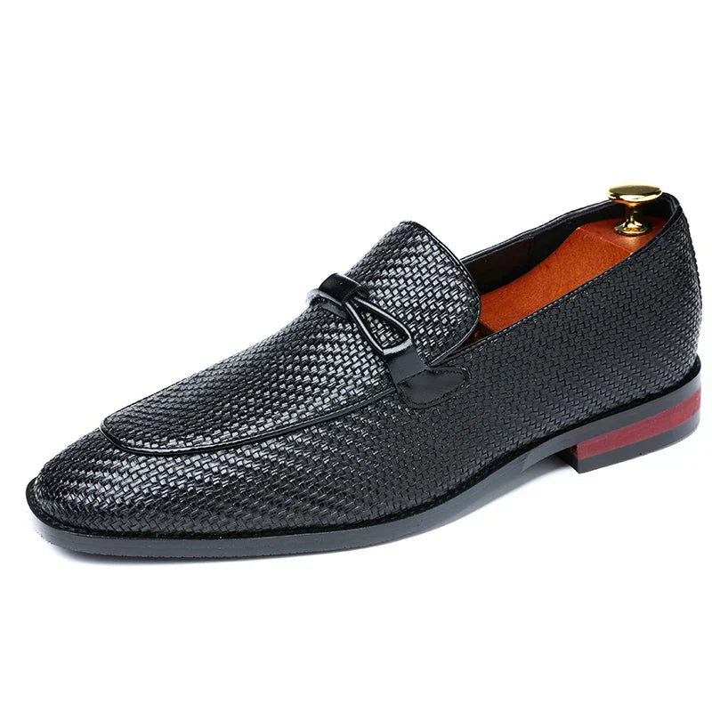 Jeffrey | Stylish Woven Loafers for Men