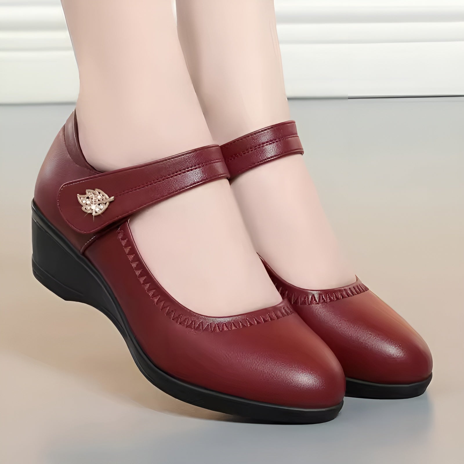 Élina-Rose™ | Soft Leather Shoe