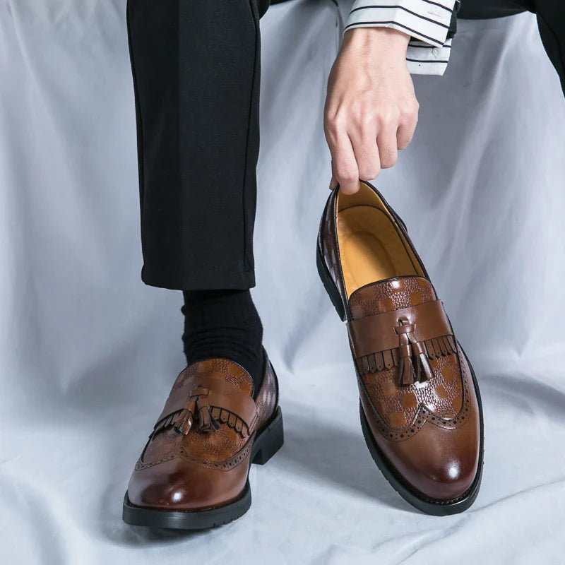 Marlowe & Co | Elixor Genuine Leather Loafers