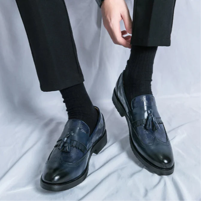 Marlowe & Co | Elixor Genuine Leather Loafers