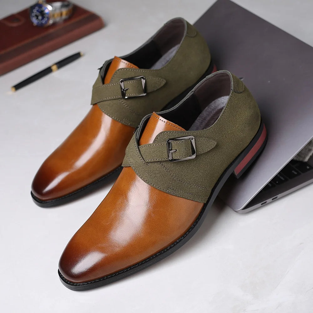 Greg | Stylish Buckle Dress Shoes for Men