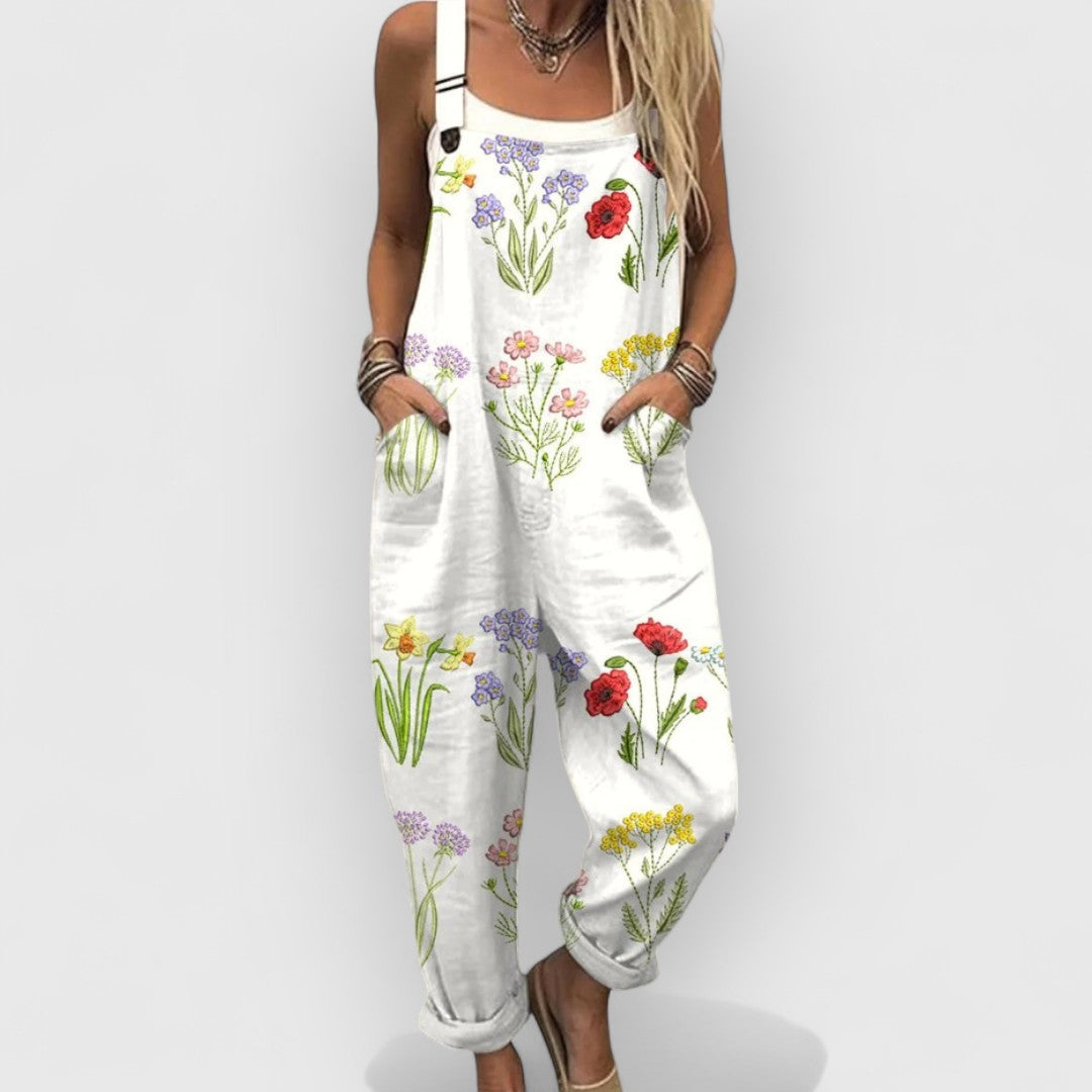 Belinda | Vintage Floral Handmade Jumpsuit