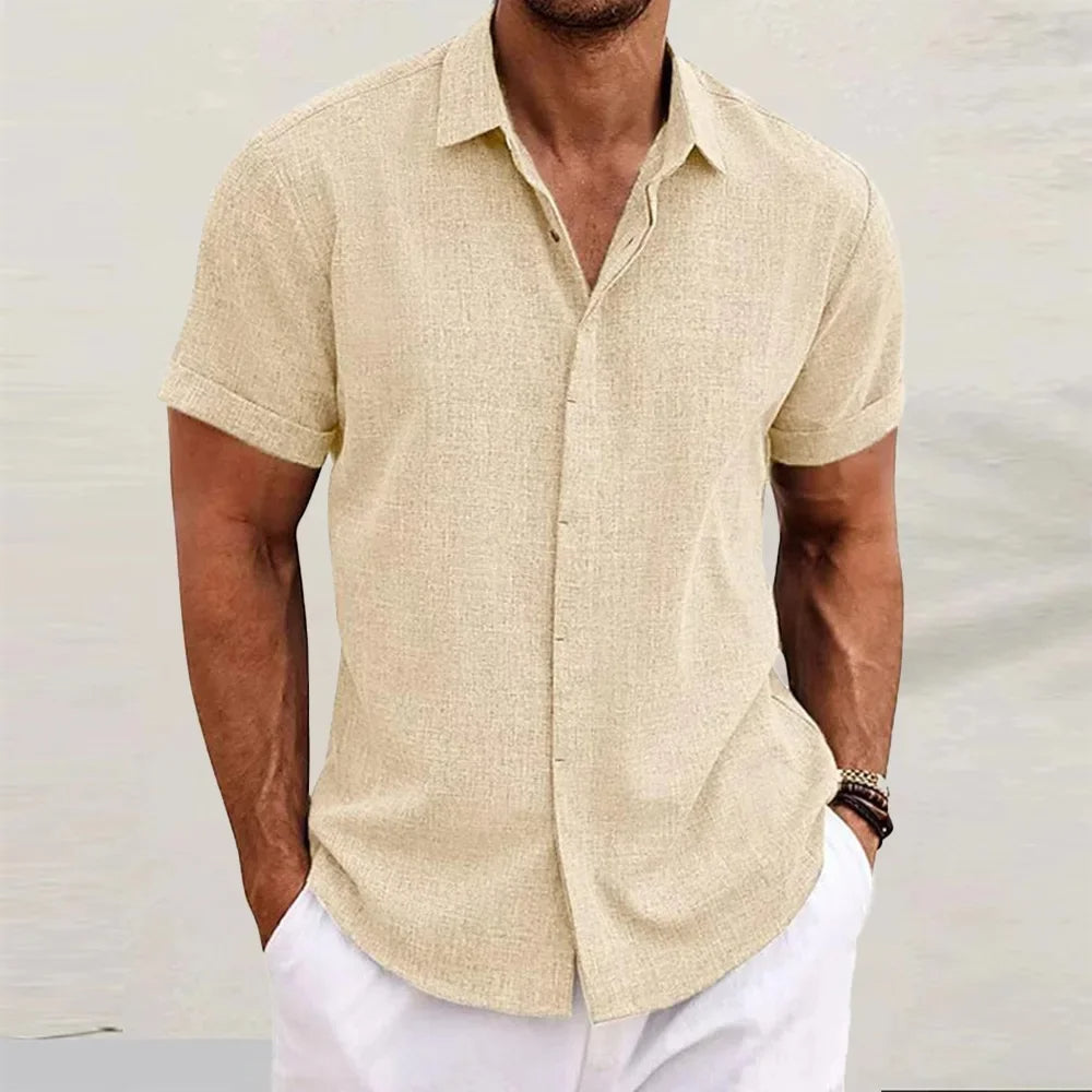 Linen Short-Sleeve Shirt