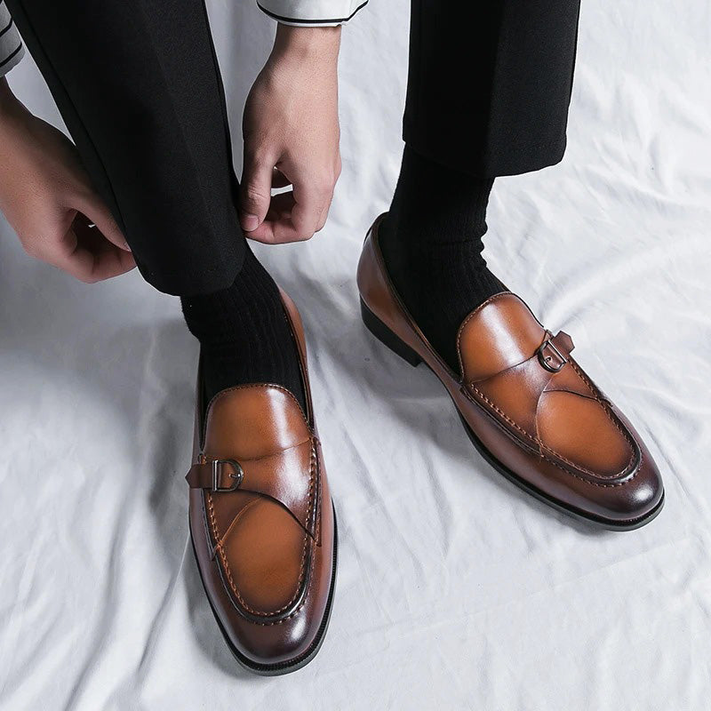 Craig | Elegant Buckle Loafers for Men