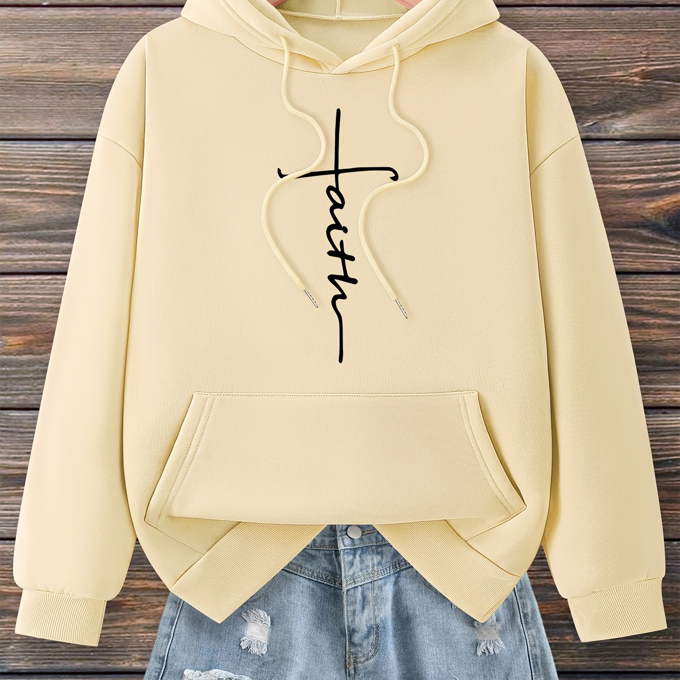 Maja™ | “Faith” Hoodie with Message