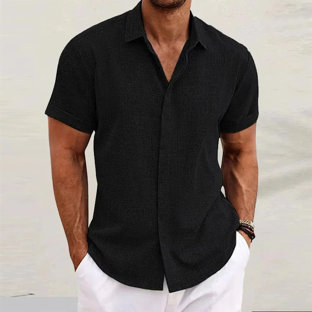 Linen Short-Sleeve Shirt