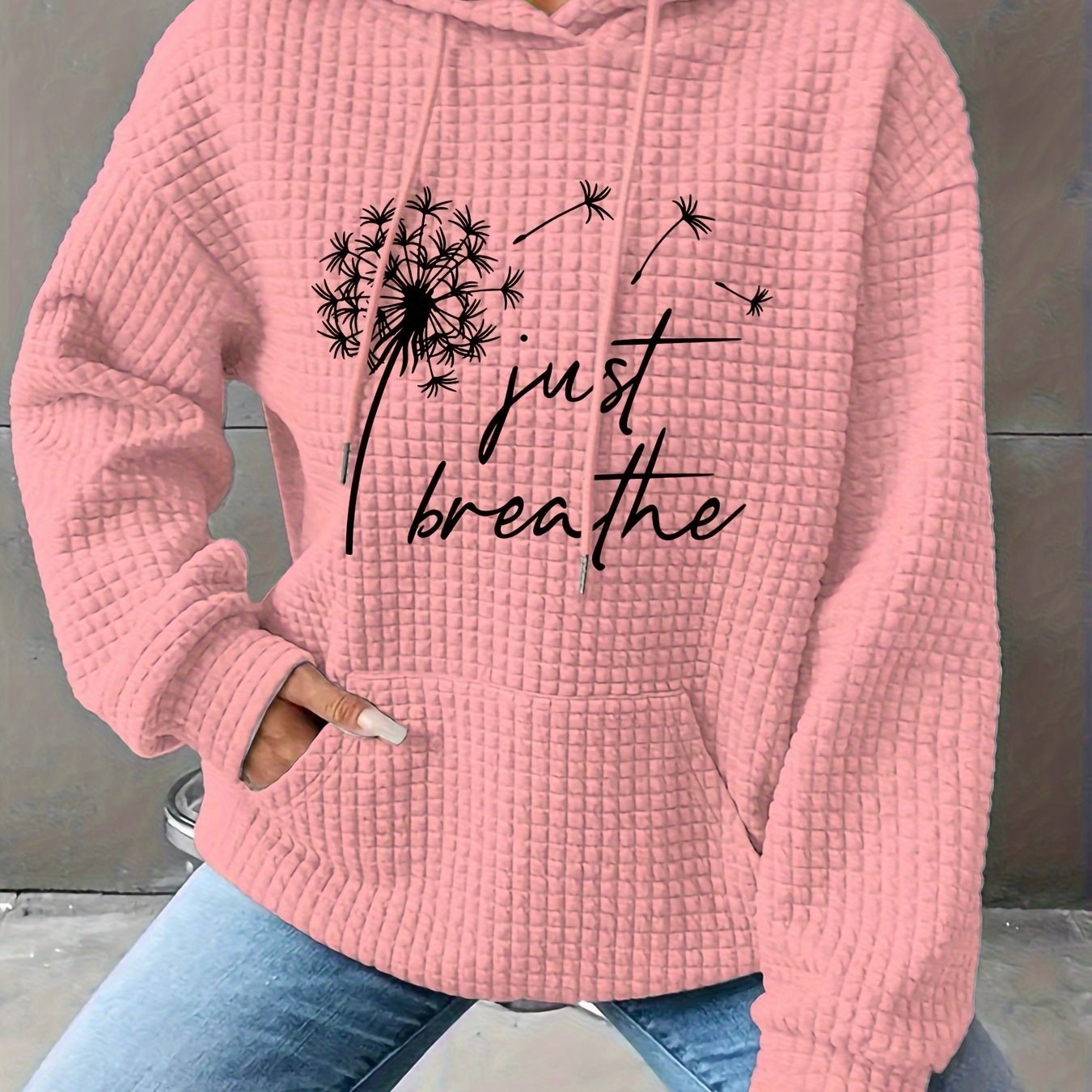 Lykke™ | Just Breathe Textured Hoodie