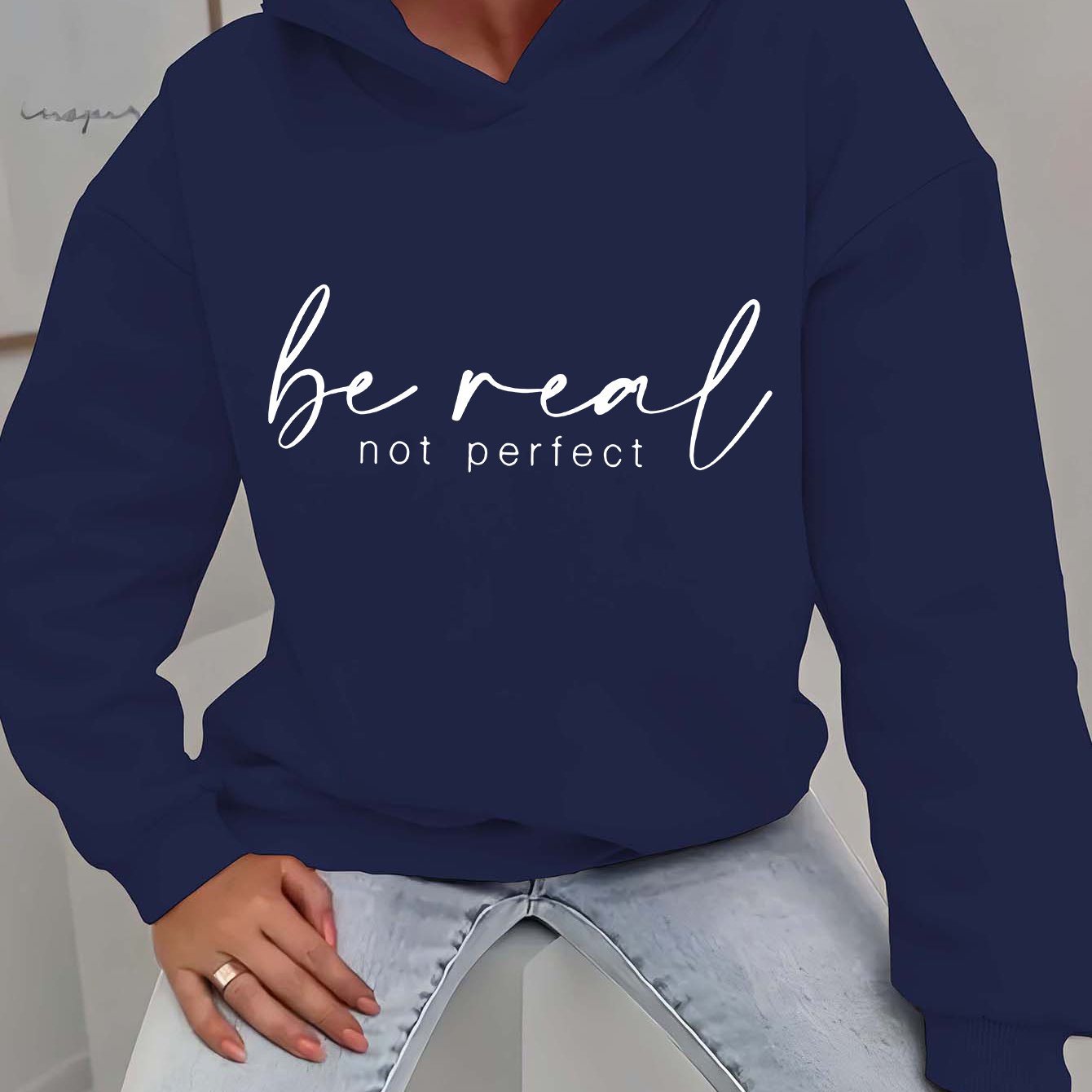 Ida™ | Be Real Hoodie with Statement