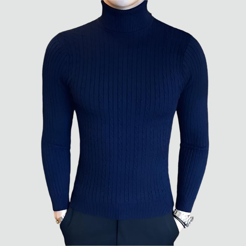Bryan - Slim-Fit Turtleneck Sweater