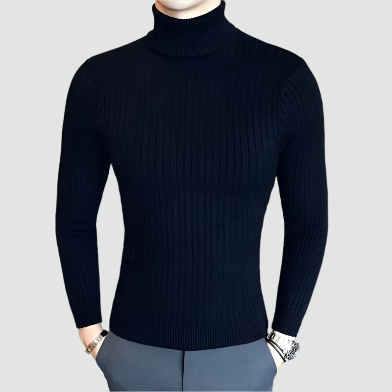 Bryan - Slim-Fit Turtleneck Sweater