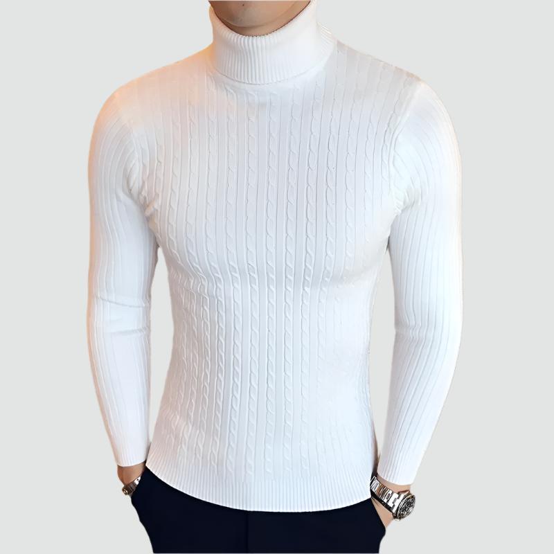 Bryan - Slim-Fit Turtleneck Sweater