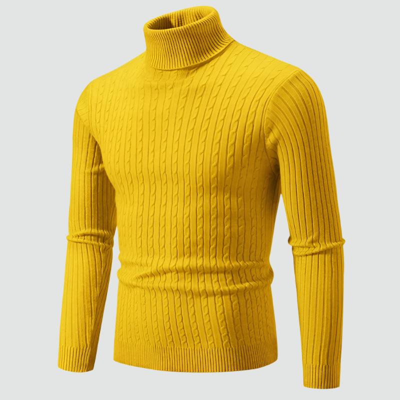 Bryan - Slim-Fit Turtleneck Sweater