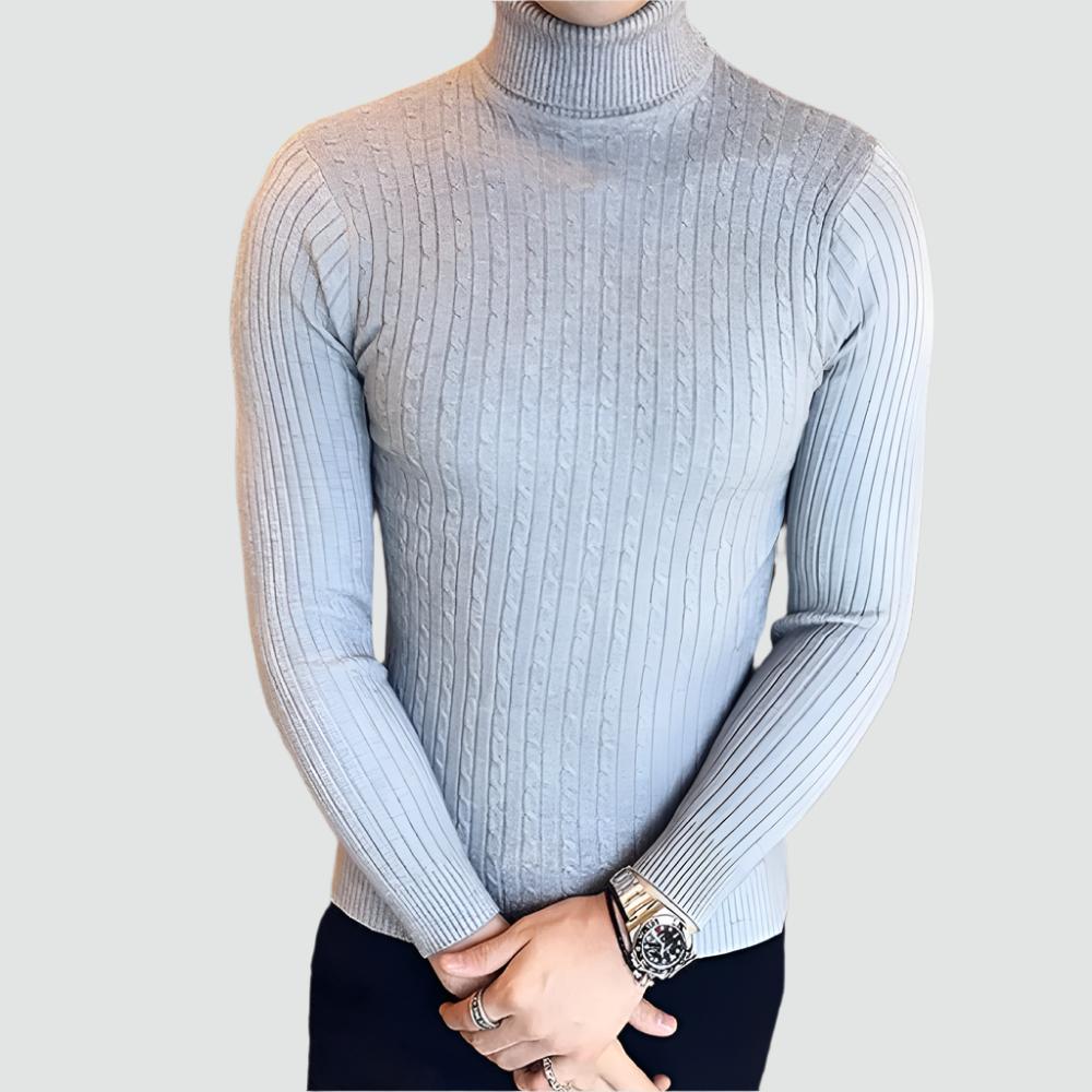 Bryan - Slim-Fit Turtleneck Sweater