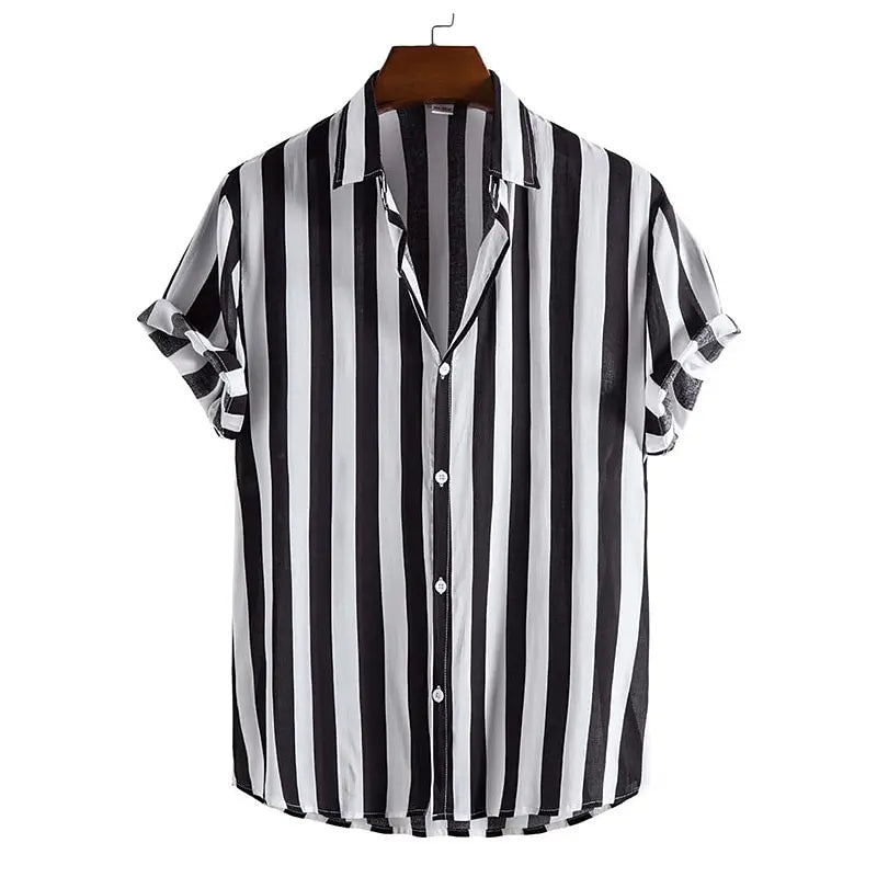 Striped Short-Sleeve Shirt