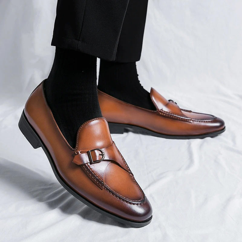 Craig | Elegant Buckle Loafers for Men