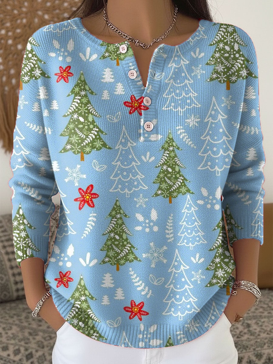 Sofie | Christmas Jumper with Buttons