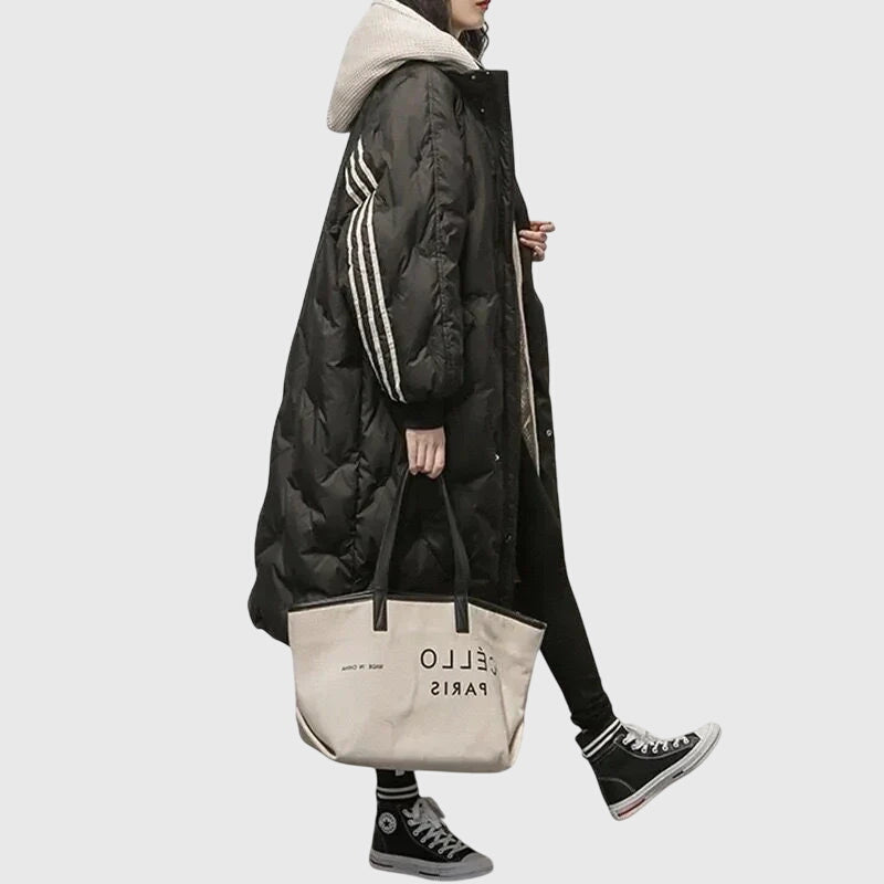 Alice - Quilted Long Jacket