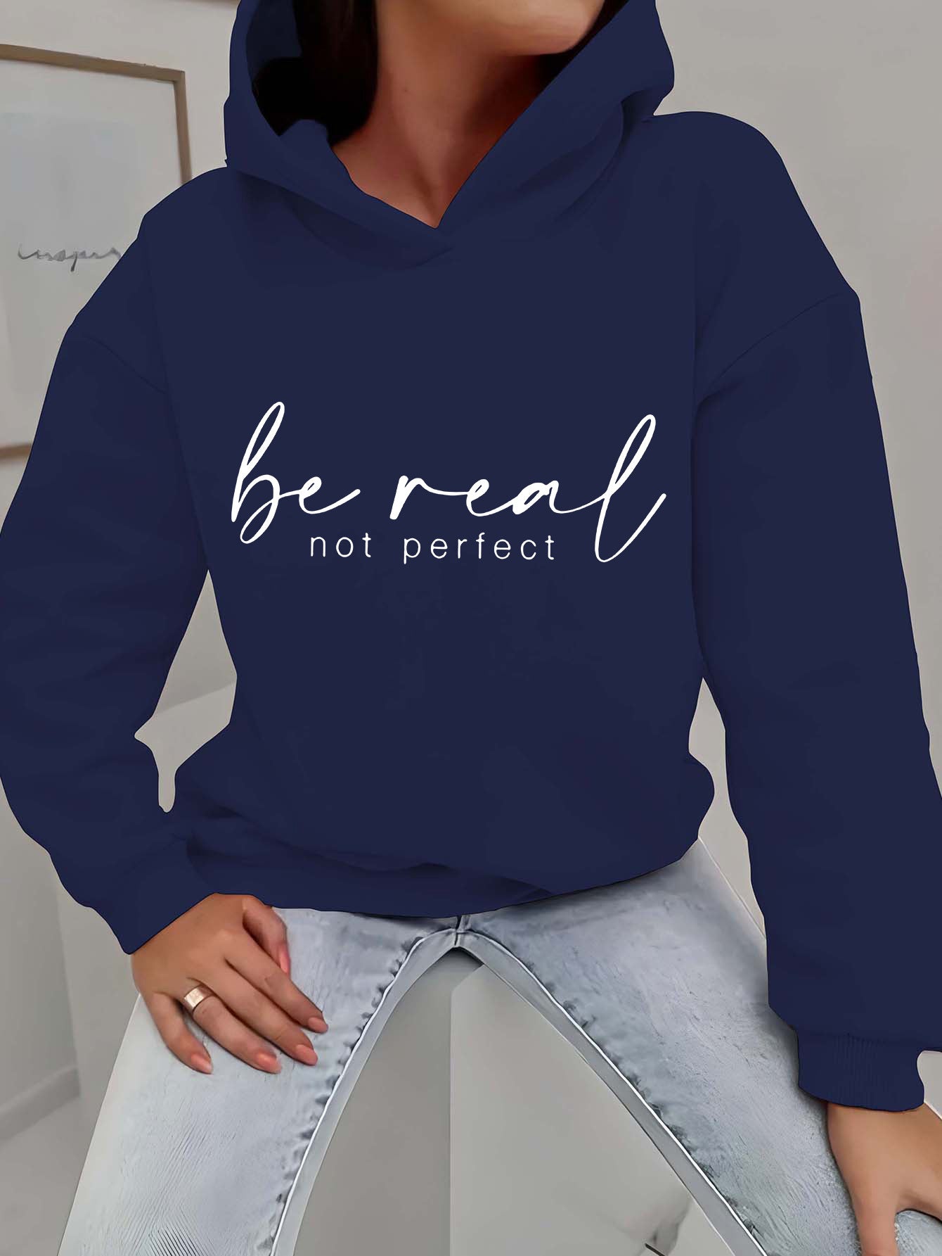 Ida™ | Be Real Hoodie with Statement