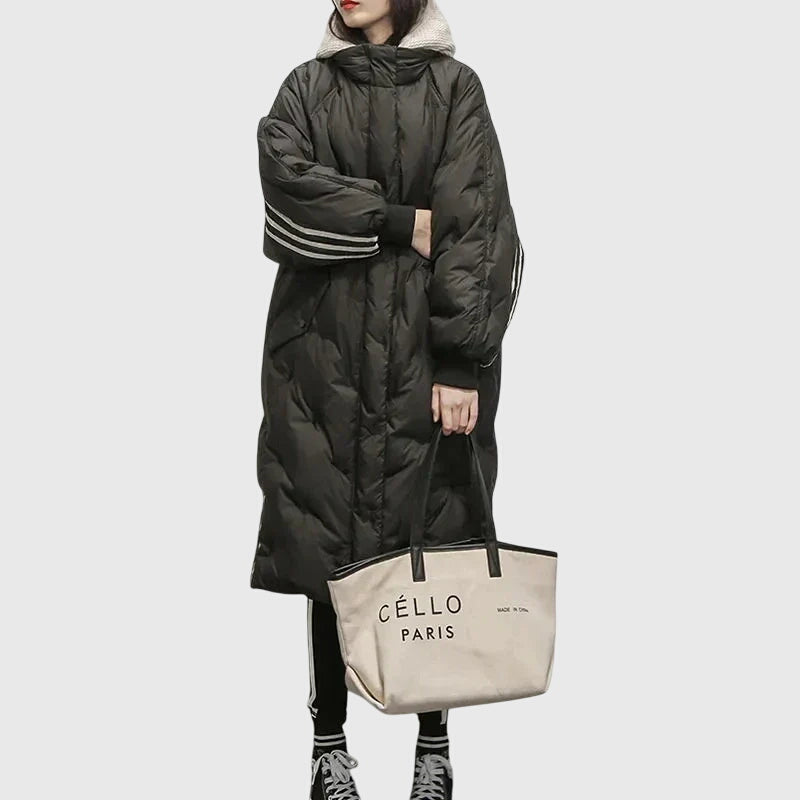 Alice - Quilted Long Jacket