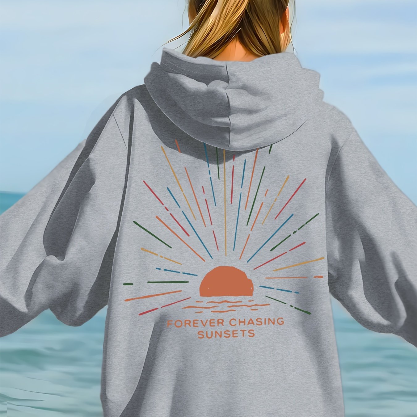 Sanna™ | Sunset Hoodie for Tranquil Moments