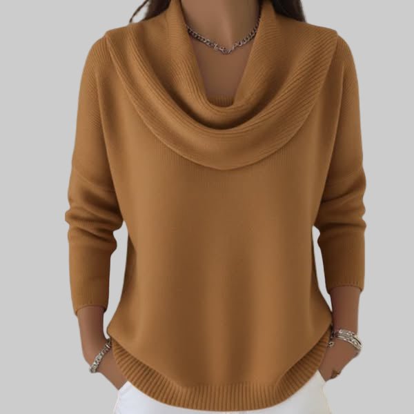 Elizabeth | Soft Cowl Neck Sweater