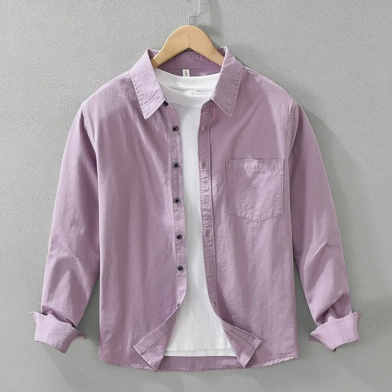 Classic Cotton Long-Sleeve Shirt