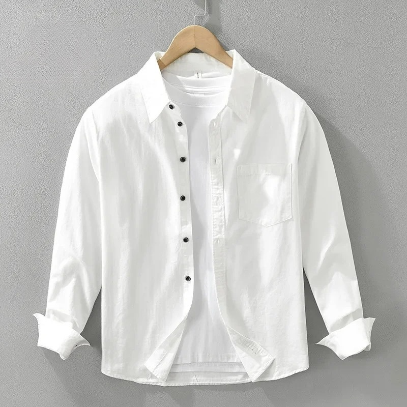 Classic Cotton Long-Sleeve Shirt