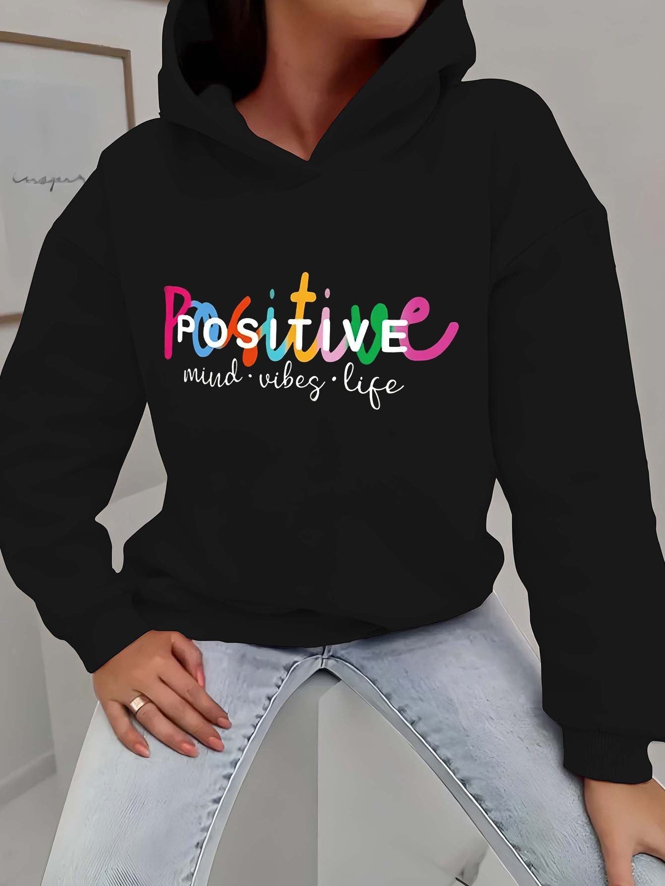 Nina™ | Positive Vibes Hoodie