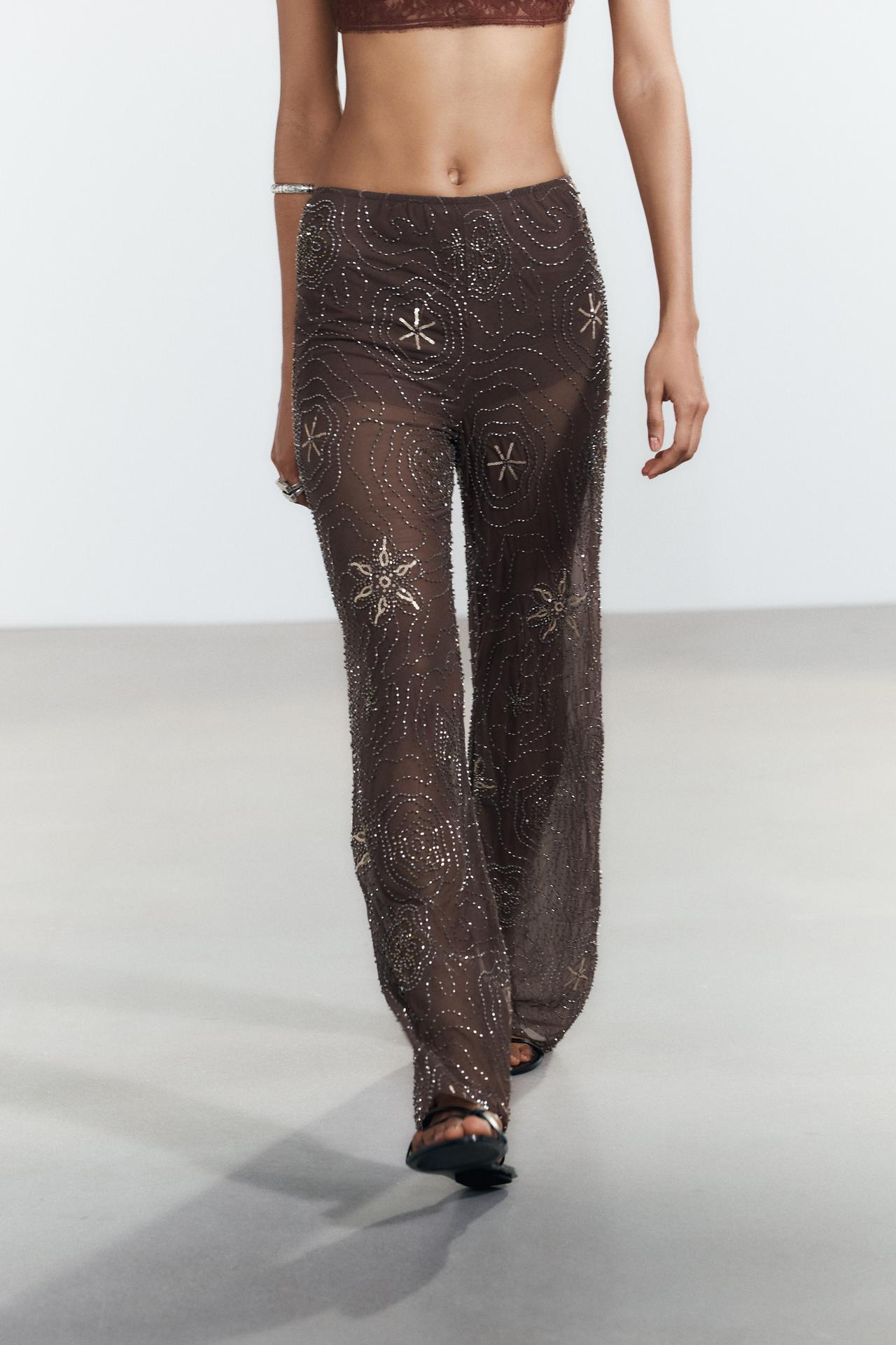 Devora™ | Sequin Festival Trousers