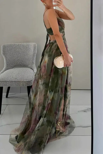 Marlowe & Co | Eléna™ Elegant Floral Long Dress