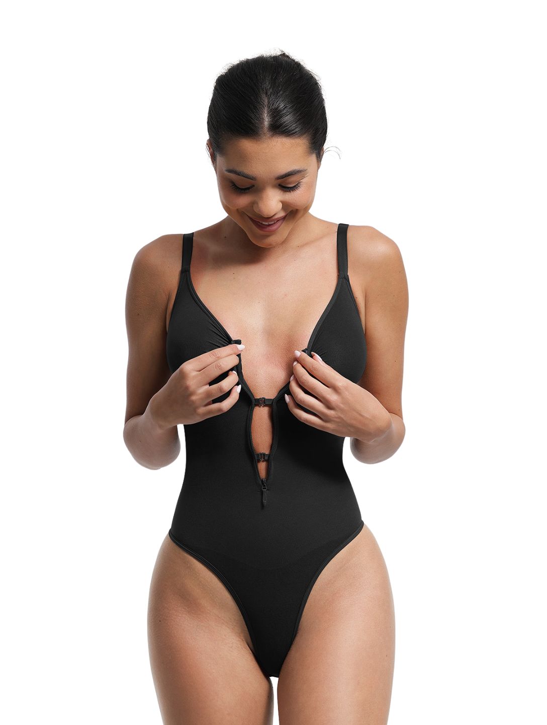 Marlowe & Co | The Zip & Shape Bodysuit