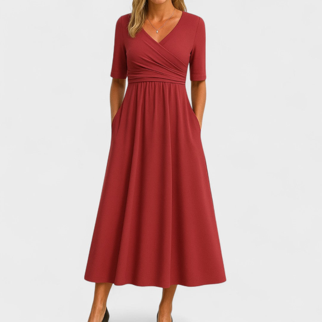 Nicola - Elegant Midi Dress