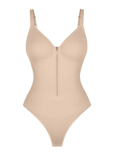 Marlowe & Co | The Zip & Shape Bodysuit