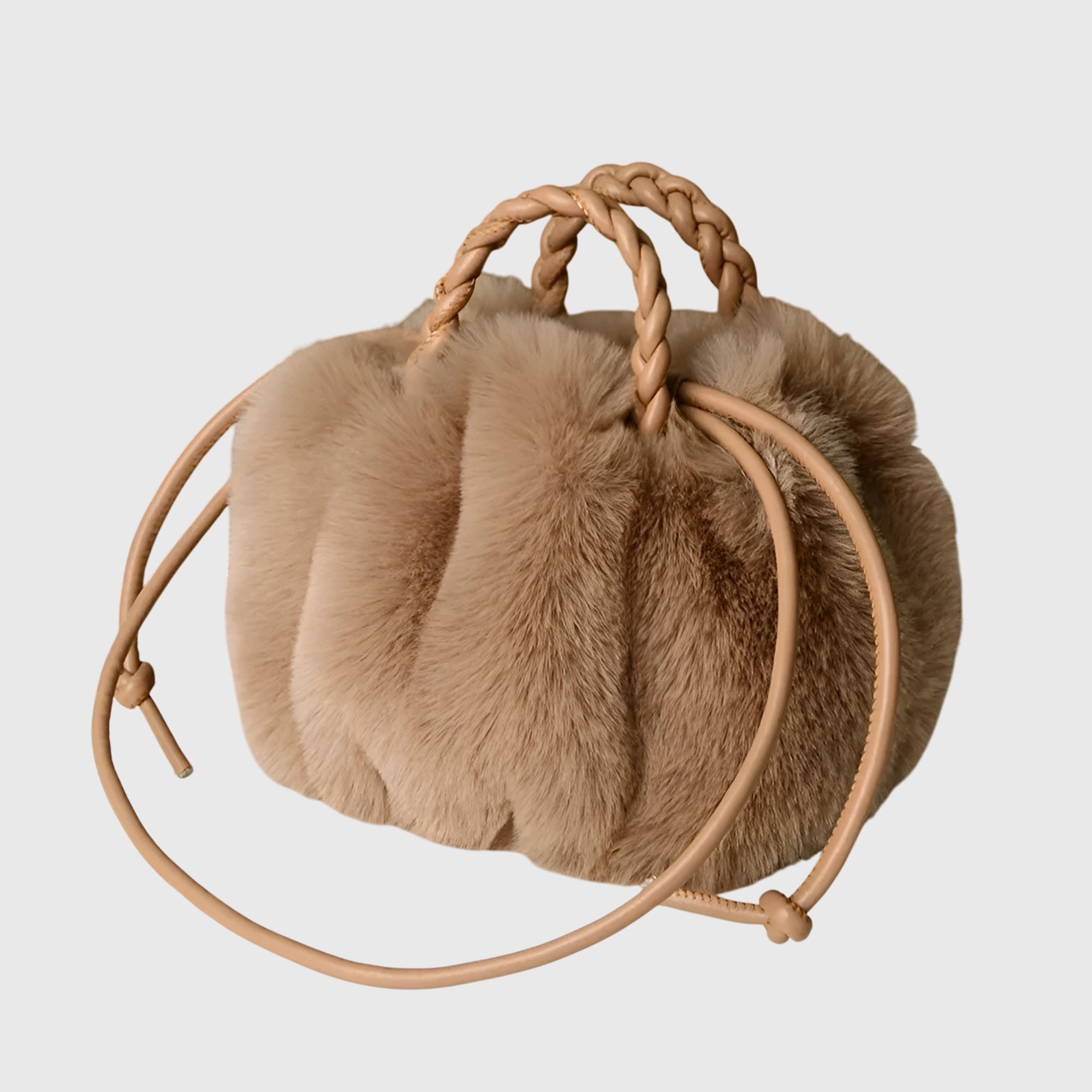 Amber - Faux Fur Handbag