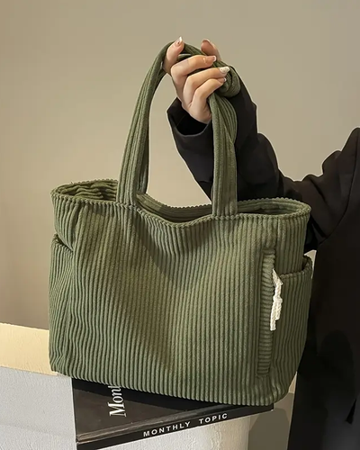 Marlowe & Co | Tess™ Ribbed Tote Bag