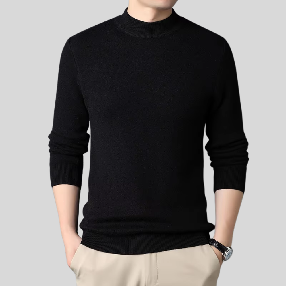 The Half-Turtleneck Sweater