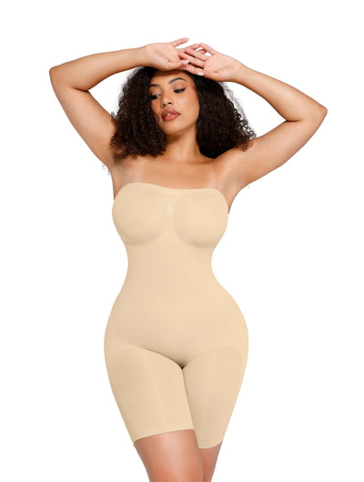 Marlowe & Co | Strapless Sculpting Shapewear Bodysuit