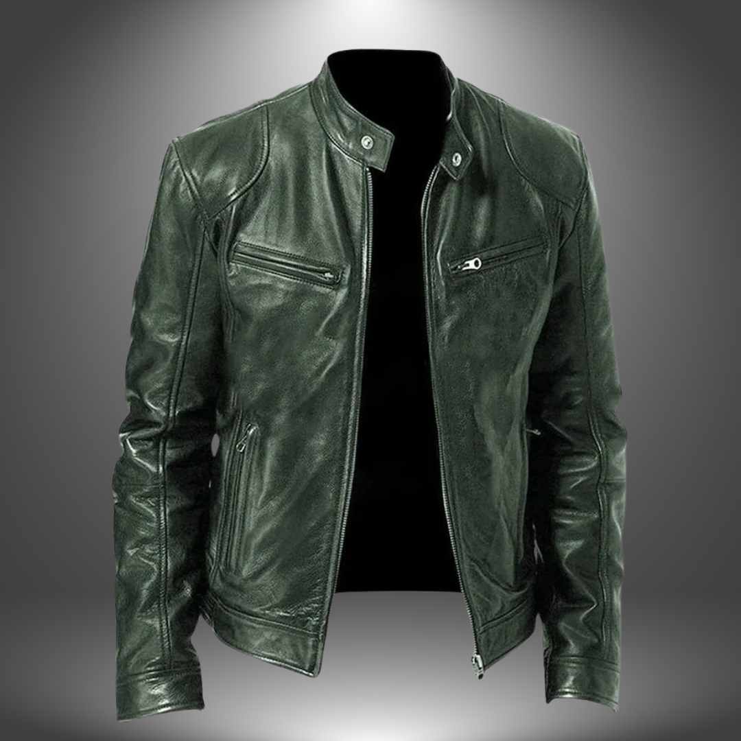 Thomas™ | Handcrafted Leather Jacket