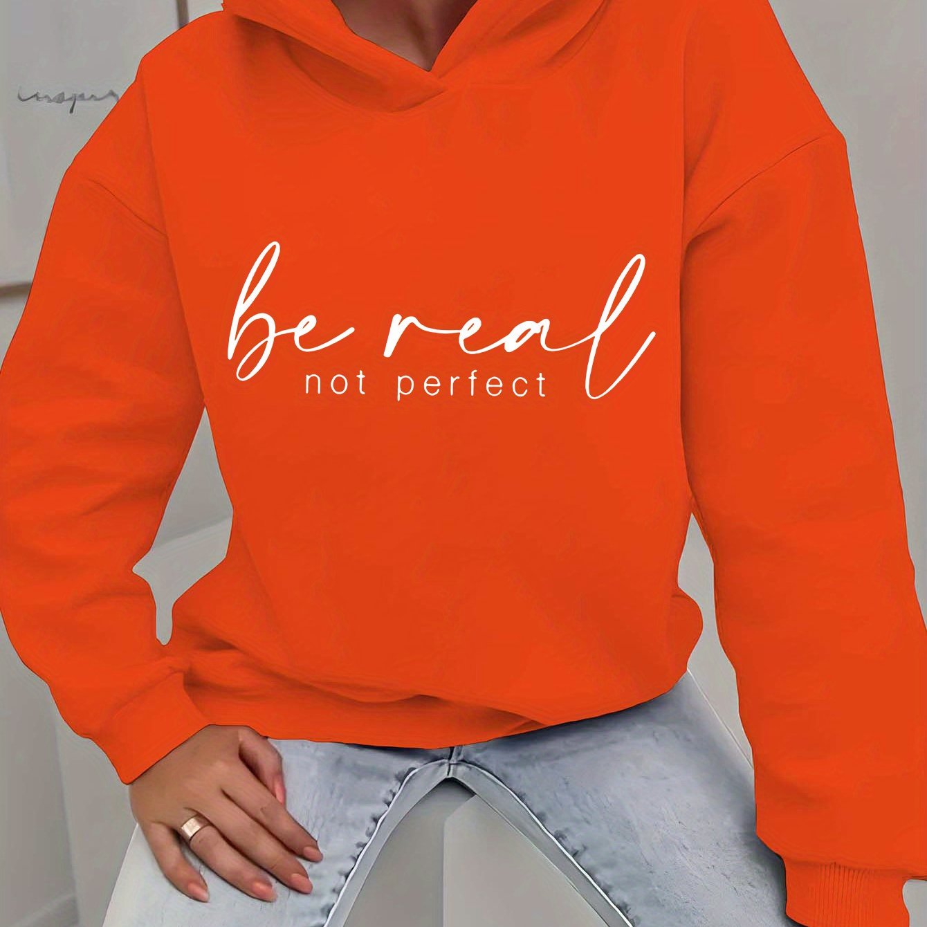 Ida™ | Be Real Hoodie with Statement