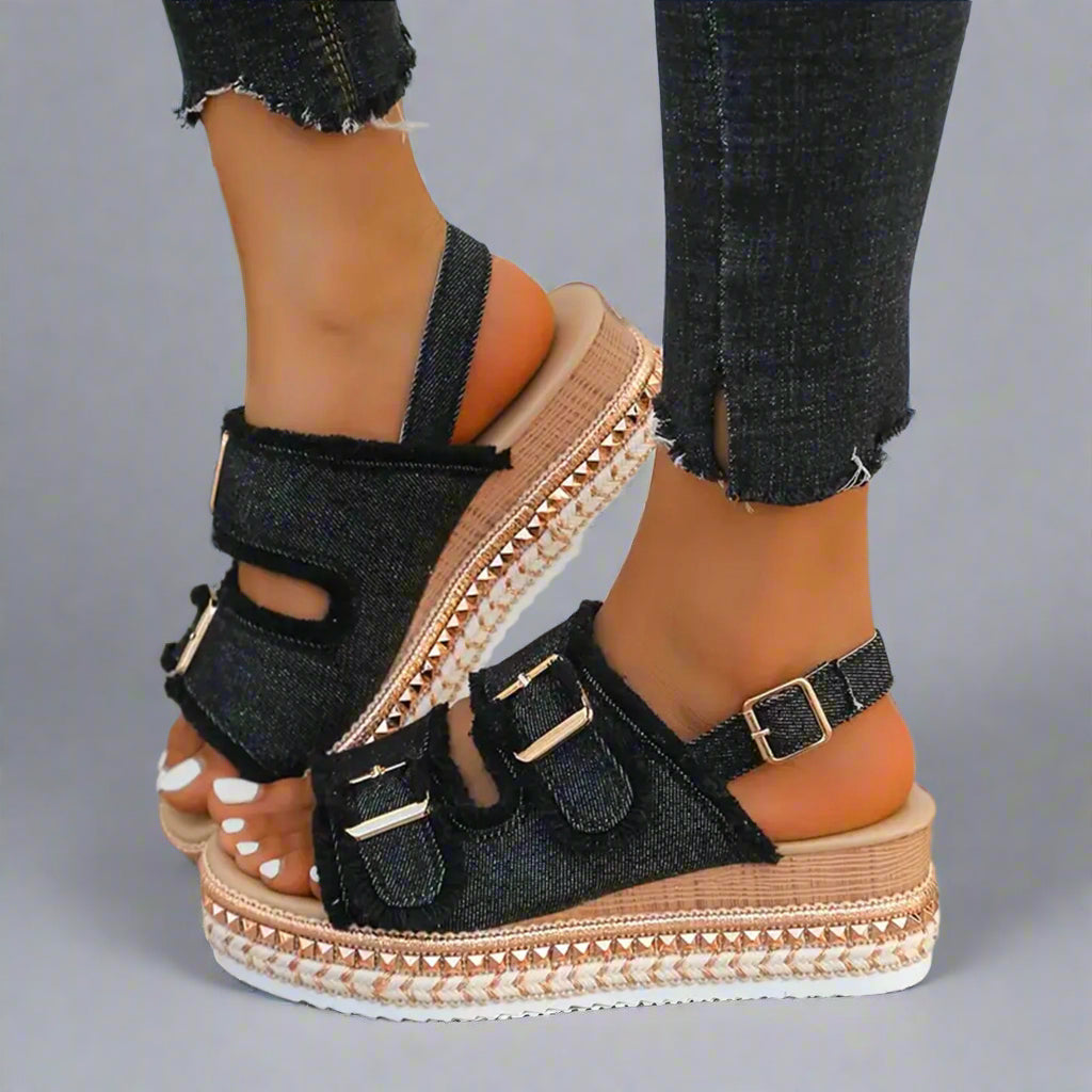 Aranka | Comfortable Wedge Sandals for Every Day