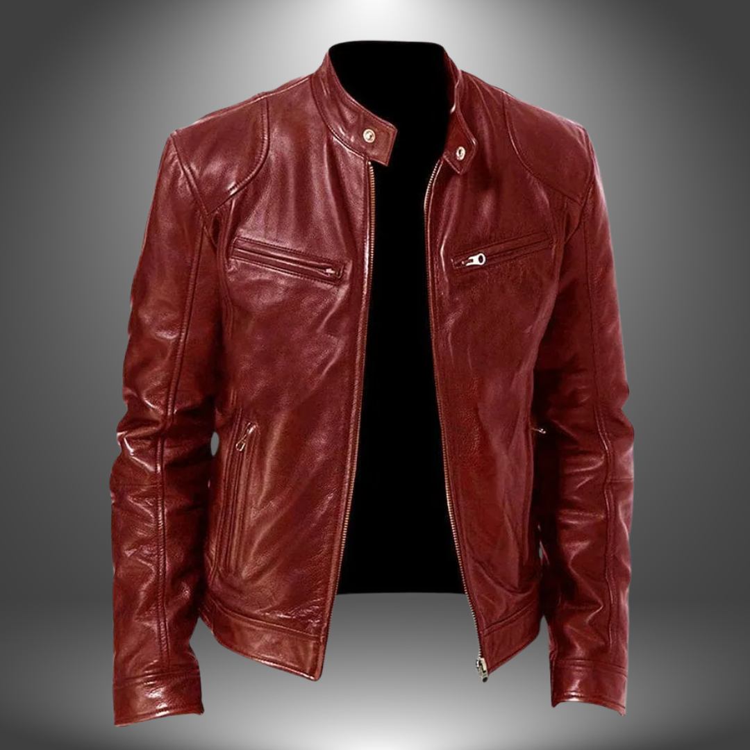 Thomas™ | Handcrafted Leather Jacket