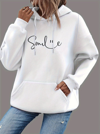 Lea™ | Smile Hoodie with Good Vibes