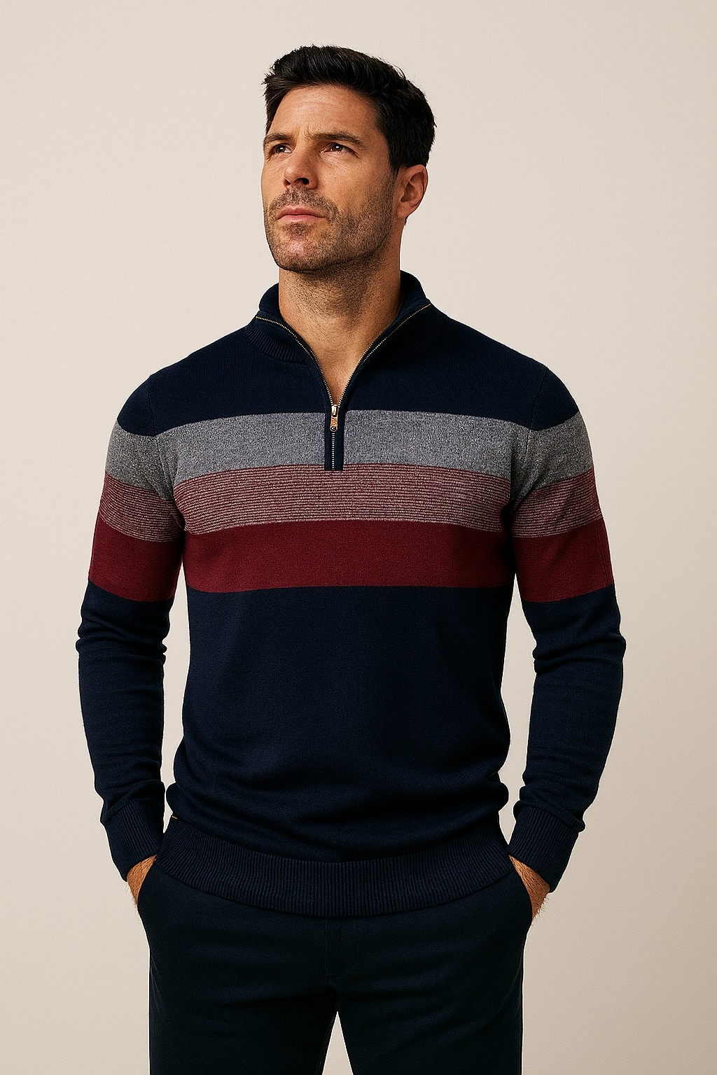 James Half Zip