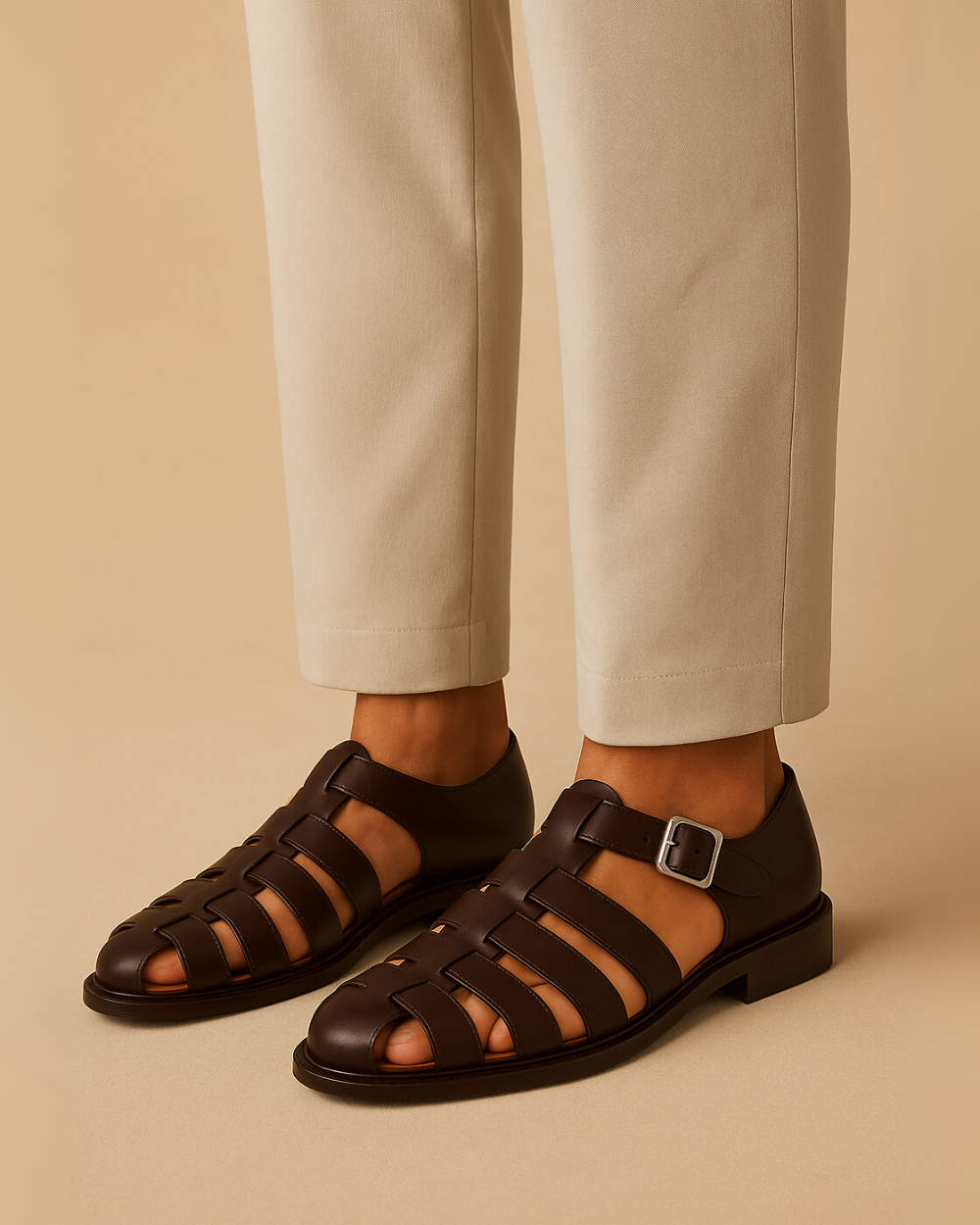 Marlowe & Co | Grazio Closed Sandal with Strap