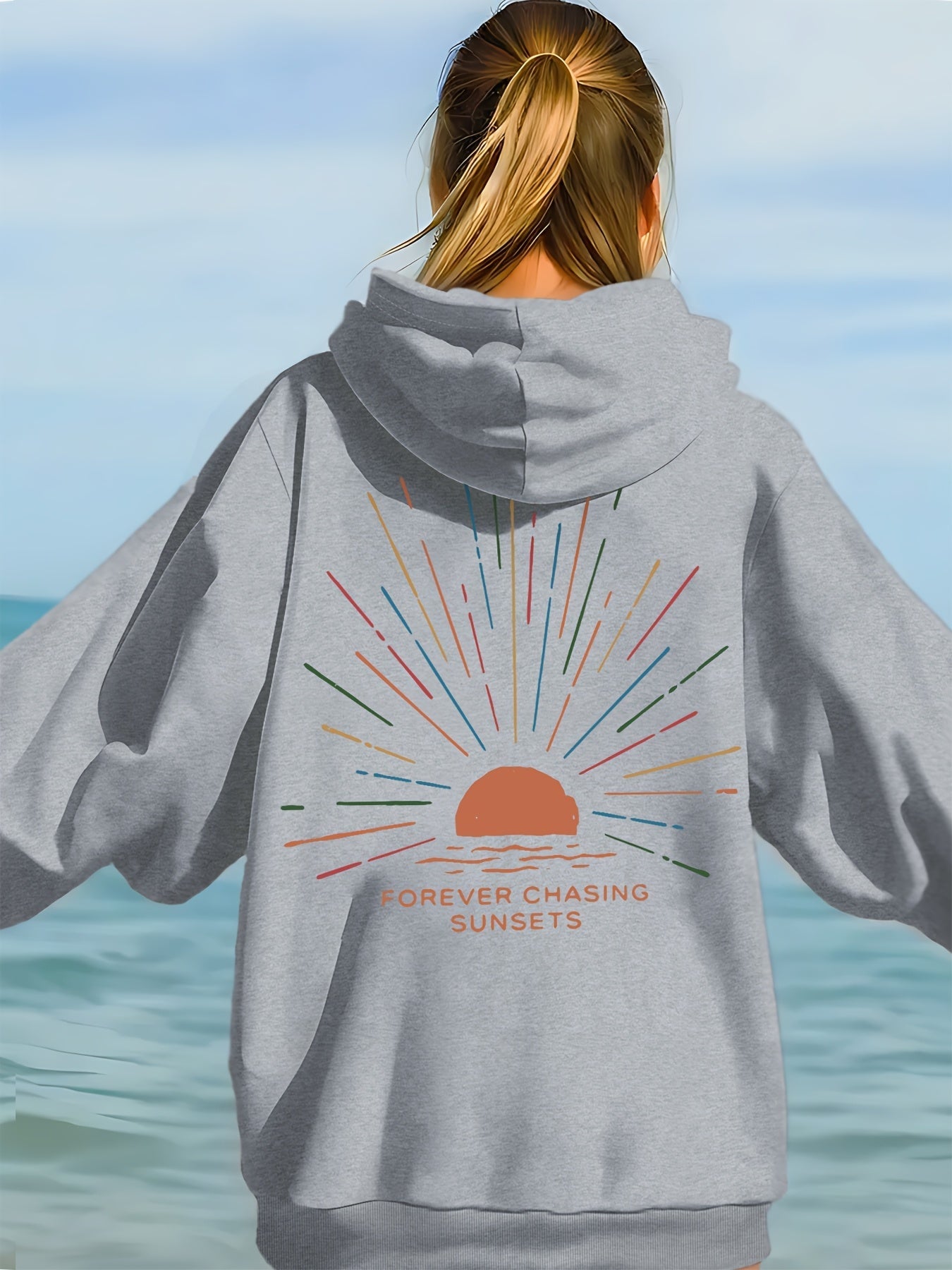 Sanna™ | Sunset Hoodie for Tranquil Moments