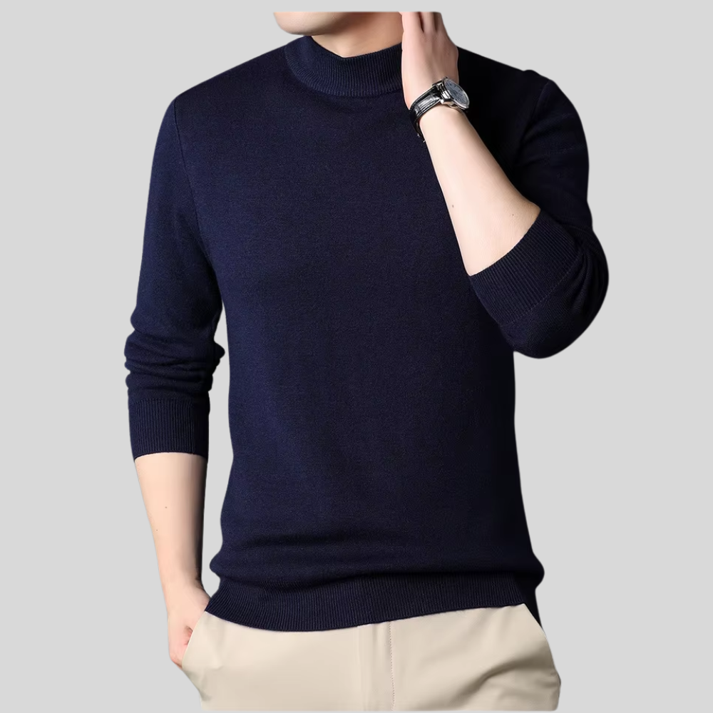 The Half-Turtleneck Sweater