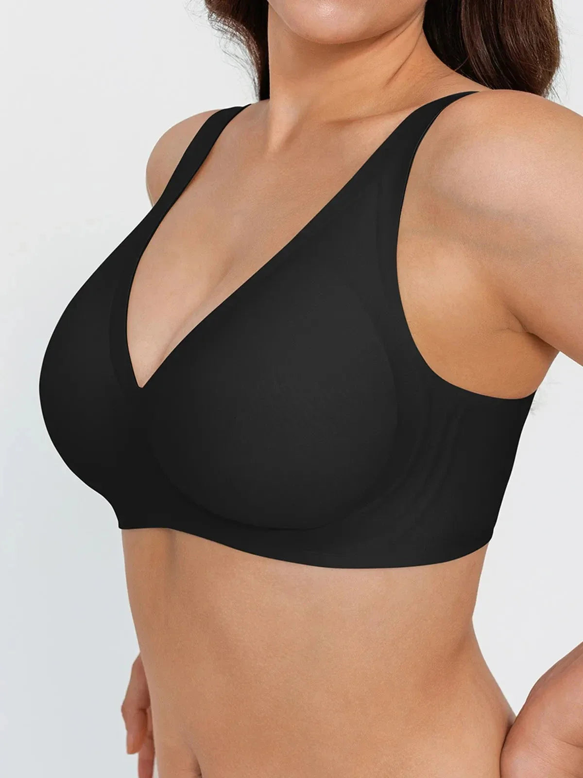 Marlowe & Co | Jelly Seamless Wireless Comfort Plunge Bra