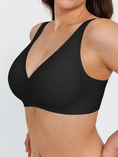 Marlowe & Co | Jelly Seamless Wireless Comfort Plunge Bra